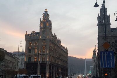 Welcome to Budapest Evening Walk - District V on Foot: Váci utca, Gerbeaud, and Architecture You Can Spot Instantly